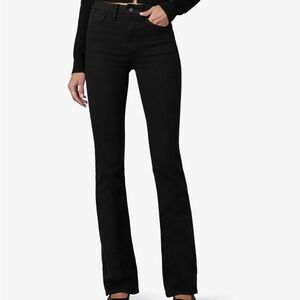 Joe’s Jeans Hi Honey Slit Hem High Waist Bootcut Jeans in washed black